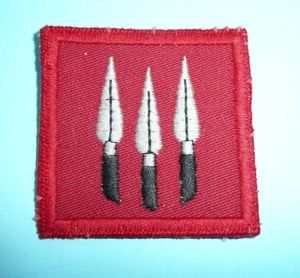 Rhodesia HQ Central Africa Command Embroidered Cloth Formation Sign Flash …