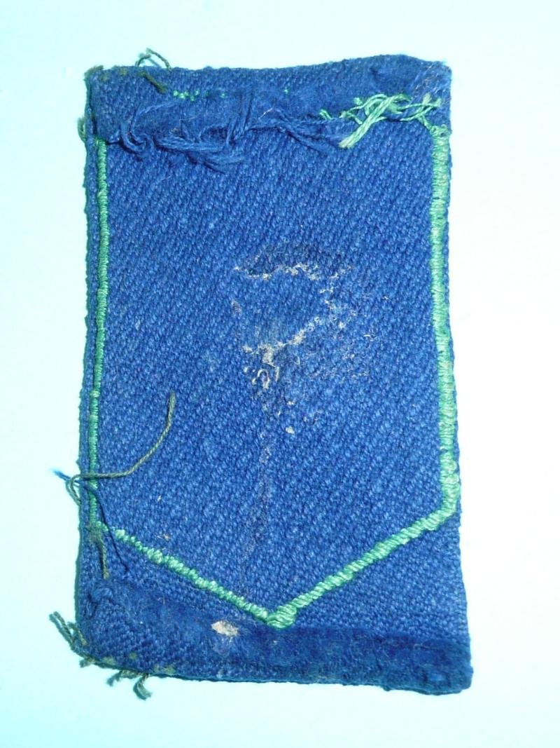 Post War - 2nd Netherlands (Dutch) Division Brabant Weave Cloth Woven Formation Sign Patch Designation Arm Shoulder Badge — image 2