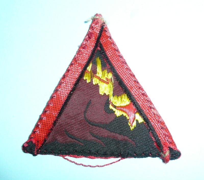 Cold War 19th (Staffordshire) Infantry Brigade (Strategic Reserve) Cloth Formation Sign Flash Designation Patch Arm Shoulder Badge — image 2