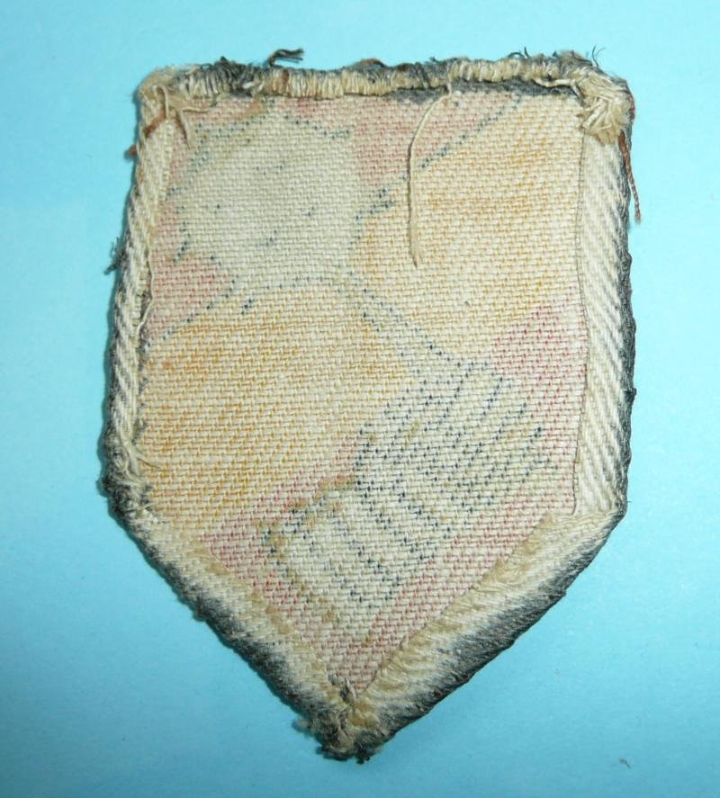 WW2 34th Armoured Brigade Painted Formation Sign Flash Designation Patch Arm Shoulder Badge — image 2
