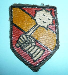 WW2 34th Armoured Brigade Painted Formation Sign Flash Designation Patch …