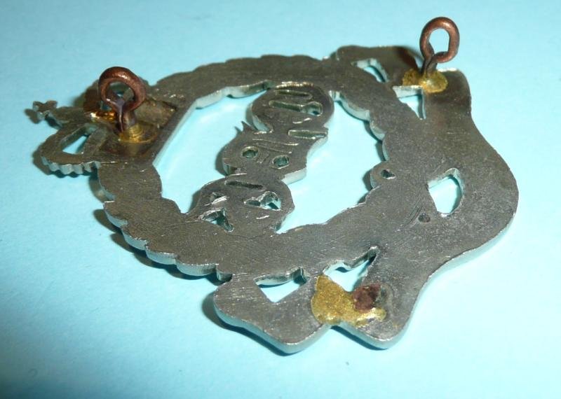 QDG Queens Dragoon Guards NCO White Metal Arm Badge — image 3