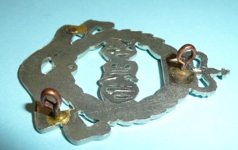 QDG Queens Dragoon Guards NCO White Metal Arm Badge — image 4