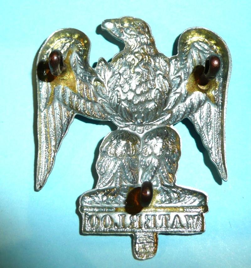 Royal Scots Greys (RSG) (2nd Dragoons) NCOs White Metal Arm Badge — image 2