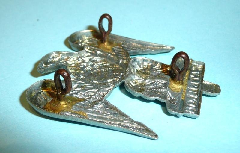 Royal Scots Greys (RSG) (2nd Dragoons) NCOs White Metal Arm Badge — image 3