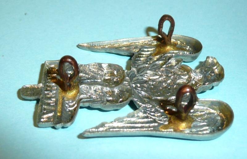 Royal Scots Greys (RSG) (2nd Dragoons) NCOs White Metal Arm Badge — image 4