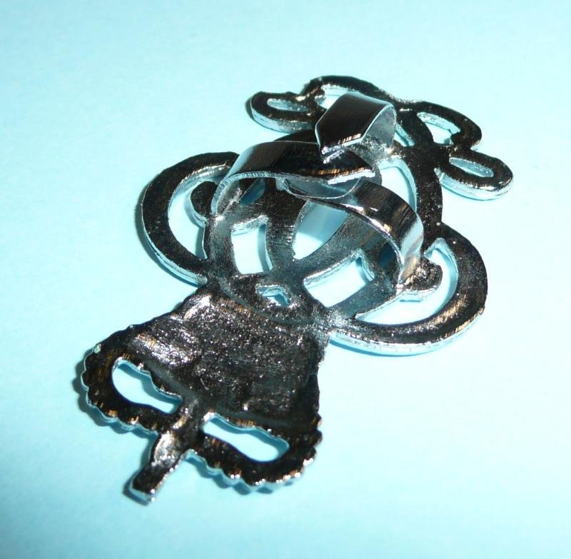 Queens Own Hussars (QOH) NCOs Chromed Arm Badge — image 3