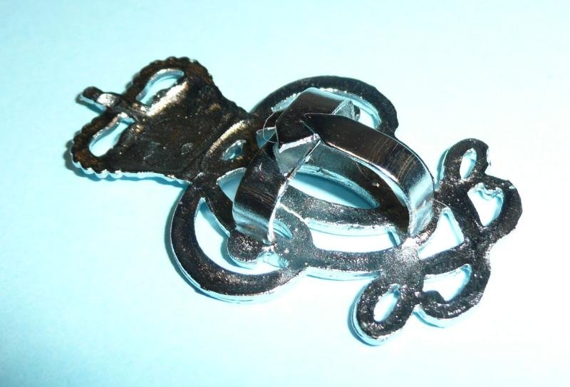 Queens Own Hussars (QOH) NCOs Chromed Arm Badge — image 4