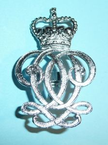 Queens Own Hussars (QOH) NCOs Chromed Arm Badge