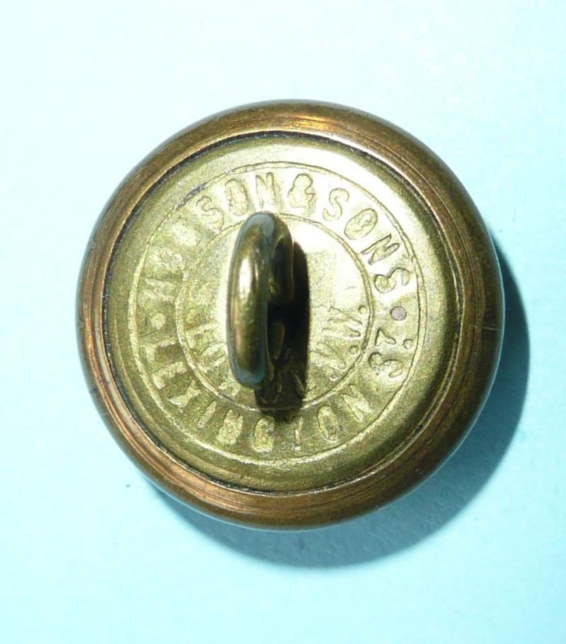 WW1 Northern Cyclist Battalion (NCB) Officer's Medium Pattern Gilt Brass Button — image 2