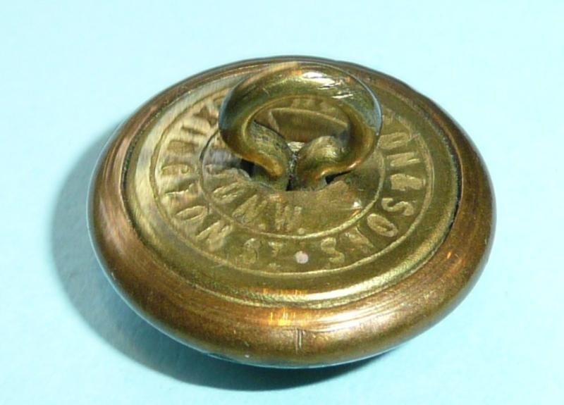 WW1 Northern Cyclist Battalion (NCB) Officer's Medium Pattern Gilt Brass Button — image 3