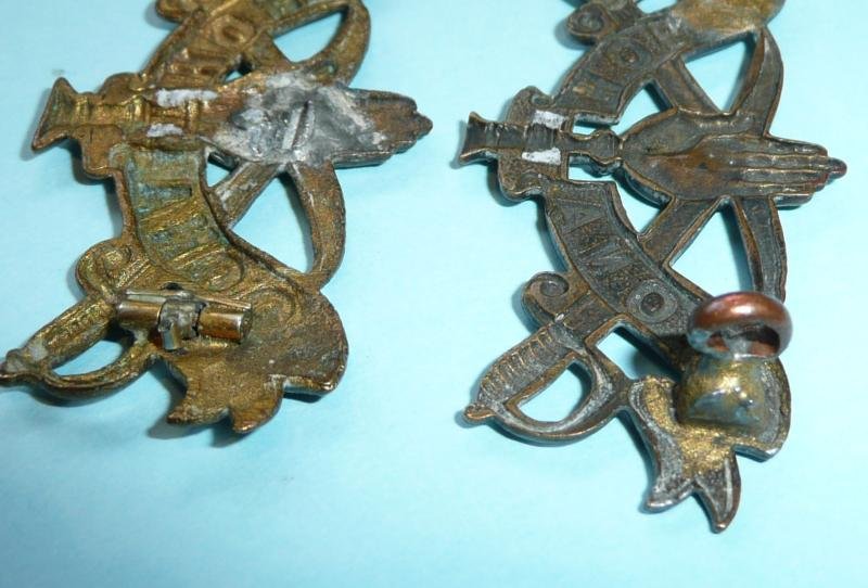 British Indian Army - 4th (Prince Albert Victor's Own) Bombay Cavalry (Poona Horse) Pair of Other Ranks Shoulder Titles, 1890 - 1922 — image 5