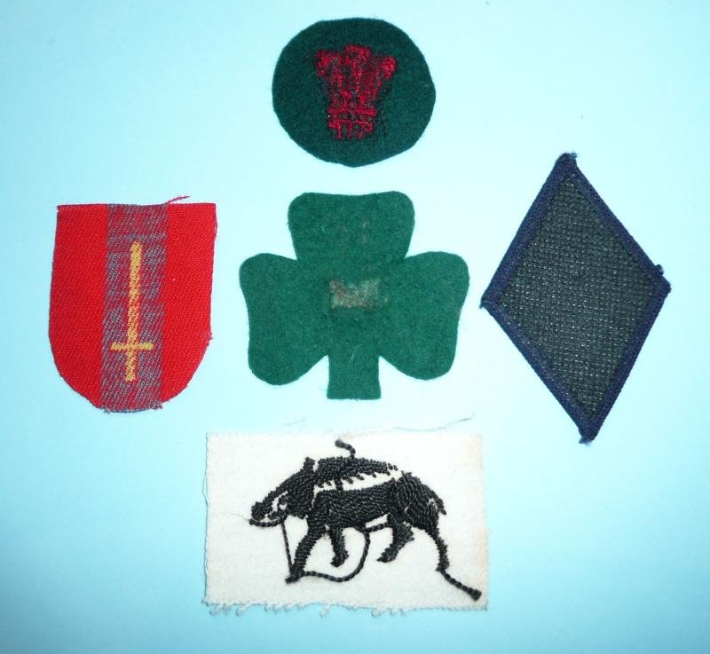 Collection of British Army Cloth Insignia (Lot 1) — image 2