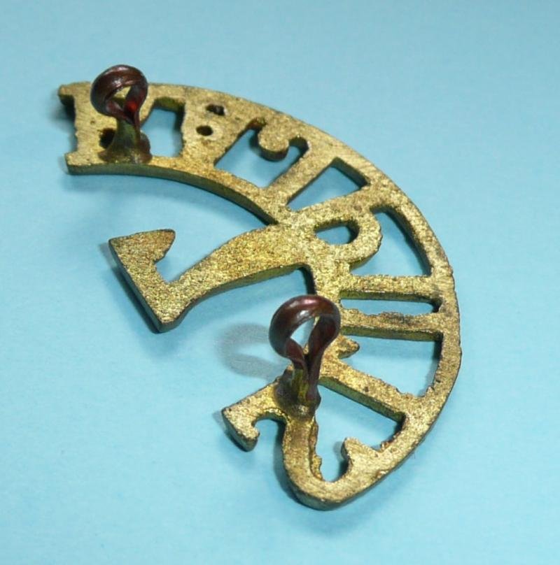 Indian Army - 7th Rajputs Regiment Cast Brass Shoulder Title — image 4