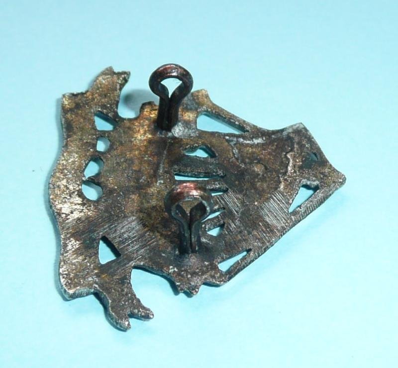 Indian Army - 2nd Punjab Regiment White Metal Cap Badge — image 4