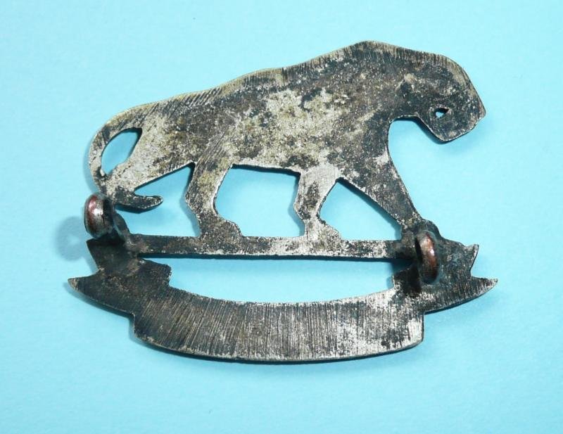 Pakistan - East Bengal Regiment White Metal Cap Badge — image 2