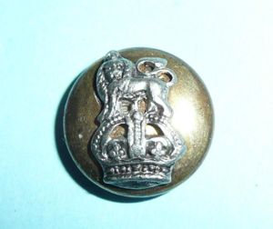 Royal West Kent Regiment Officers Mounted Mess Dress/ Cap Button, …