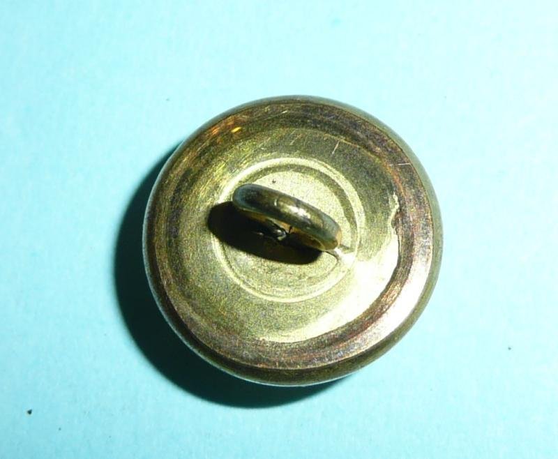 Durham Light Infantry DLI Officer's Mounted Mess Dress Gilt Button, King's Crown — image 2