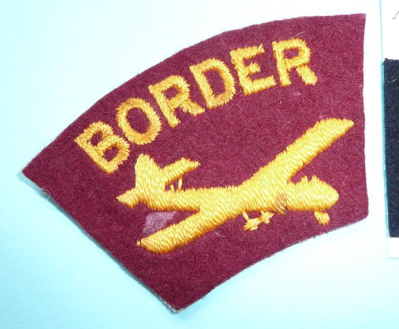 Cold War - The Border Regiment Set of Cloth Insignia — image 2