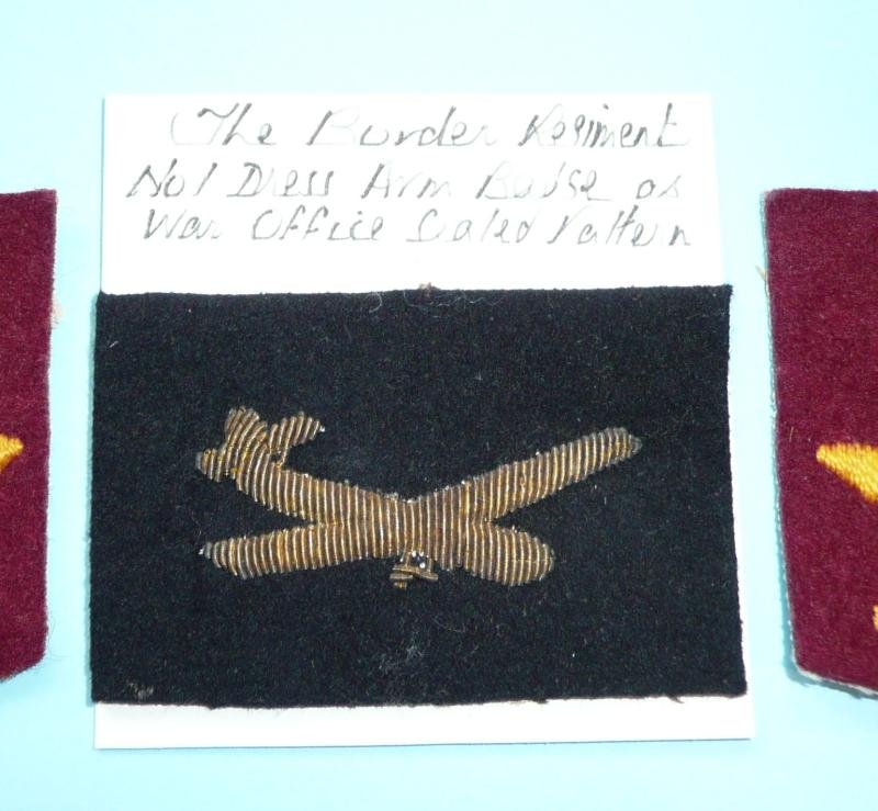 Cold War - The Border Regiment Set of Cloth Insignia — image 4