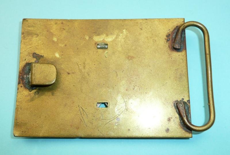 Scottish Edinburgh / Heriot-Watt Universities Officer Training Corps OTC Officer's Waist Belt Clasp, QEII Issue — image 2