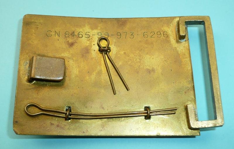 Household Cavalry HCav Other Ranks Full Dress / Review Order Waist Belt Clasp, QEII Crown — image 3