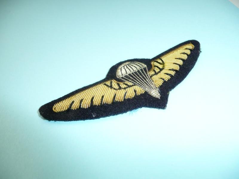 Bullion Parachute Qualification Wings (Unidentified) — image 2