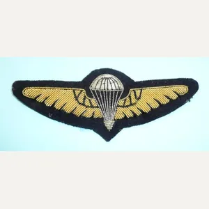 Bullion Parachute Qualification Wings (Unidentified)