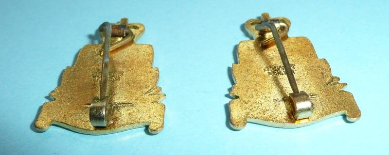 Home Front - British Red Cross Detachment Collar Badges with Manufacturer's Card and Original Box — image 4