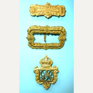 Royal Artillery Officer's No 1 Dress Pouch Belt Ornaments - …