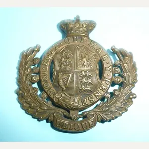QVC Victorian Royal Engineers Brass Waist Belt Ornament Device Badge