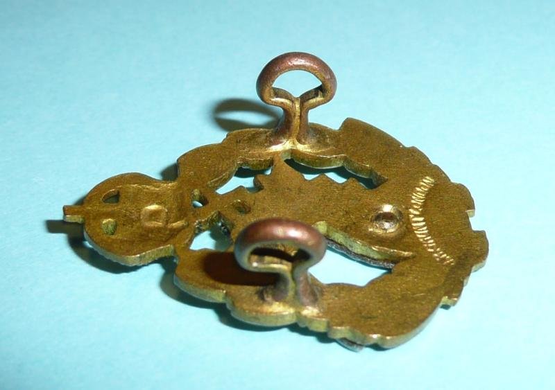 Royal Army Dental Corps RADC Officer's No 1 Dress Collar Badge - Kings Crown, Gaunt — image 3