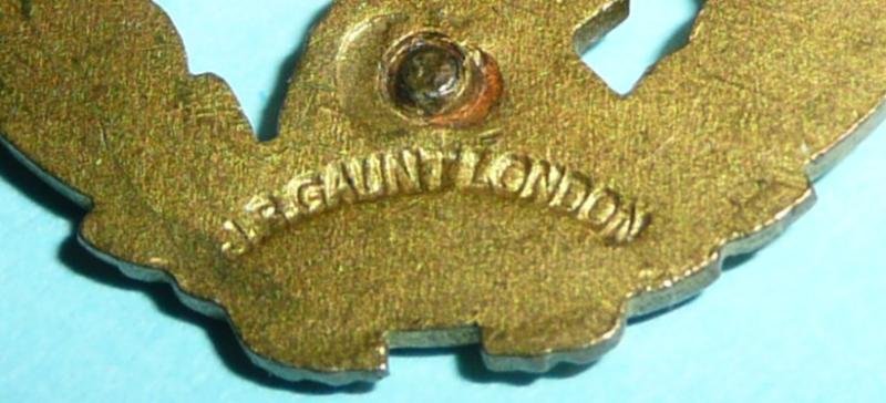 Royal Army Dental Corps RADC Officer's No 1 Dress Collar Badge - Kings Crown, Gaunt — image 5