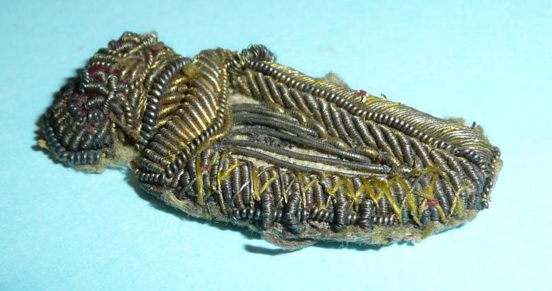 Irish Harp Bullion Collar Badge - QVC Victorian Crown — image 5