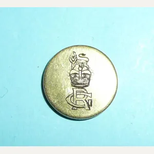 Glosters Gloucestershire Regiment Officer's Small Pattern Gilt Mess Button