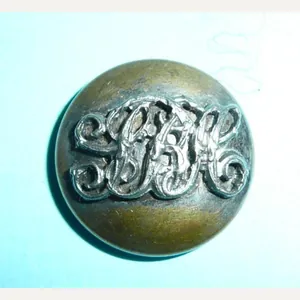 South Berkshire Hunt (SBH) Mounted Silver Plate and Gilt Button