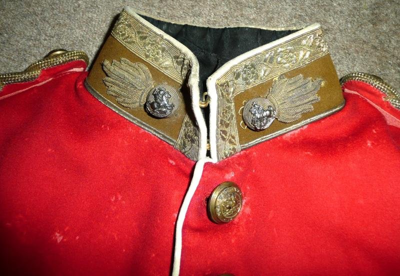 Northumberland Fusiliers Regular Officer's No 1 Dress Scarlet Tunic Jacket - Attributed — image 3