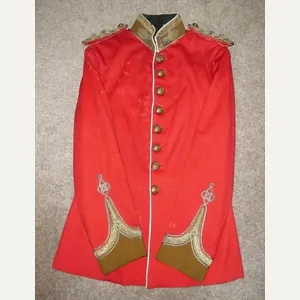 Northumberland Fusiliers Regular Officer's No 1 Dress Scarlet Tunic Jacket …