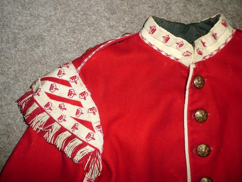 Pre WW1 British Army Drummers Scarlet Tunic Jacket — image 4