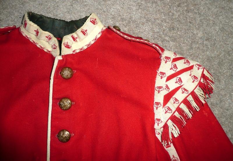 Pre WW1 British Army Drummers Scarlet Tunic Jacket — image 5