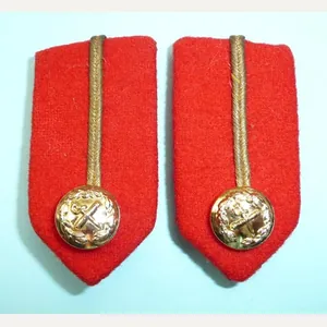 Pair of Generals Gorget Tabs - No 2 and No …