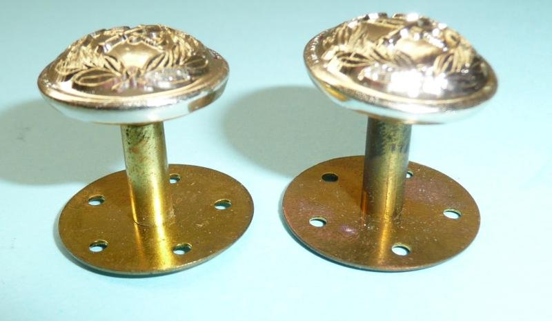 Pair of British Army Generals Screw post buttons, anodised aluminum — image 2
