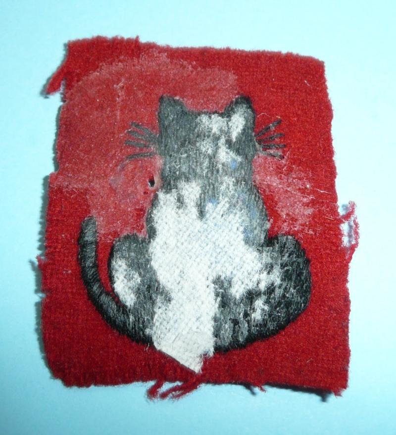 WW2 56th (London) Division Woven Cloth Formation Sign — image 2