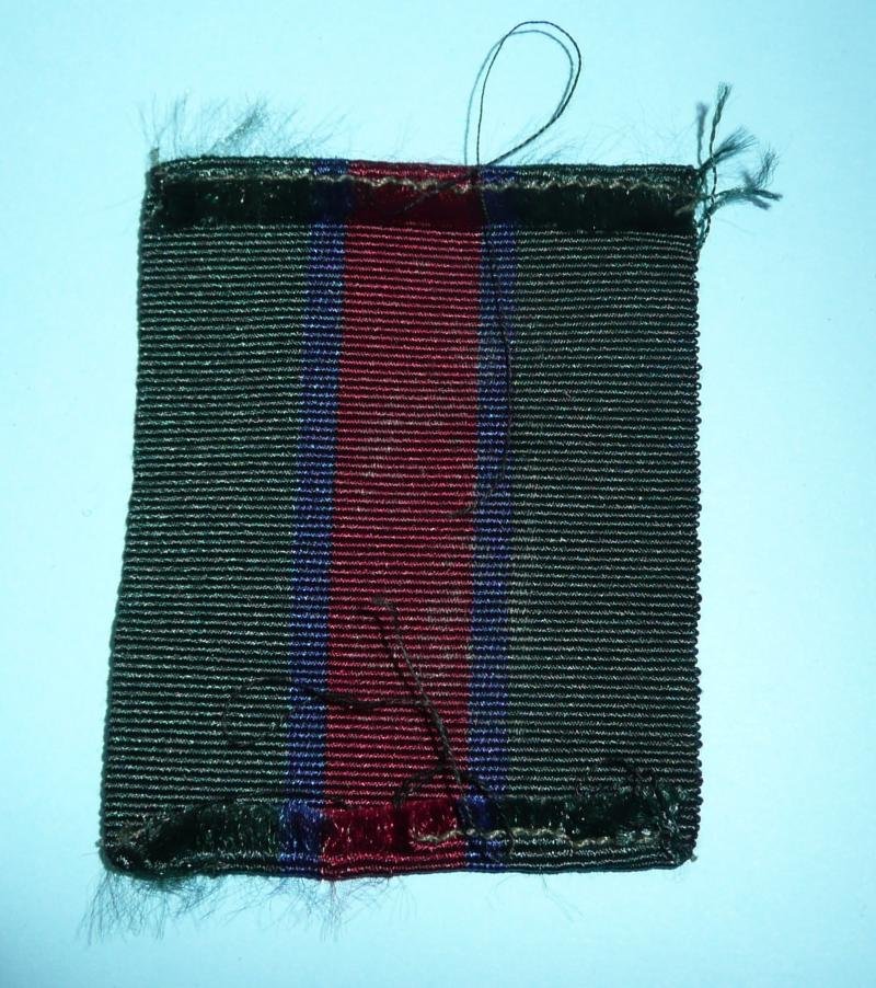 Kings Liverpool Regiment cloth pagri / bush hat badge — image 2