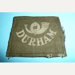 WW1 Durham Light Infantry (DLI) Slip-on Printed Shoulder Title