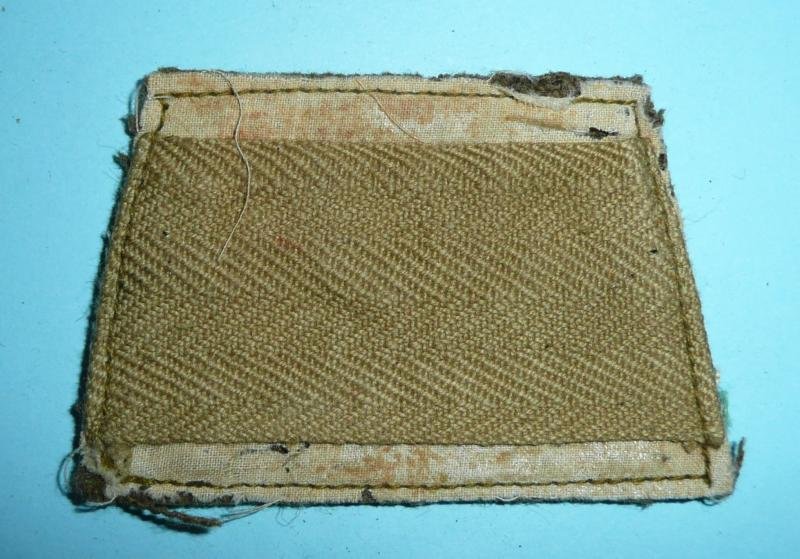 WW1 Durham Light Infantry (DLI) Slip-on Woven Shoulder Title — image 2