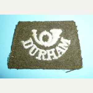 WW1 Durham Light Infantry (DLI) Slip-on Woven Shoulder Title