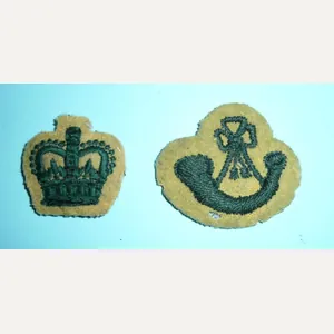 Light Infantry Rank and Procifiency Badges, 2 types