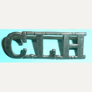 British Indian Army - Calcutta Light Horse (CLH) Shoulder Title, …