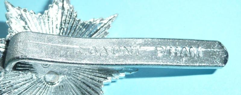 Royal Anglian Regiment AA Anodised Staybrite Cap Badge and Collar Set — image 3